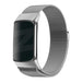 Bandz Fitbit Charge 5 Milanese Loop Armband (Silber)