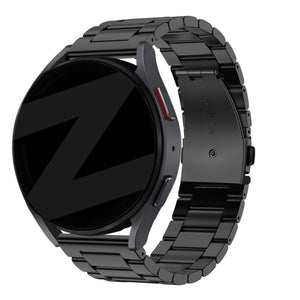 Bandz Garmin Vivomove Luxe Stahlarmband 'Classic' (Schwarz)