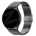 Bandz Amazfit Active verstellbares Stahlarmband (Schwarz)