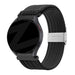 Amazfit Bip 5 geflochtenes Nylon Band (Schwarz)