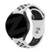 Bandz Samsung Galaxy Watch 7 - 44mm Sport Strap 'Deluxe' (White/Black)