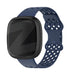 Bandz Fitbit Versa 4 Sportarmband 'Sport Air (Dunkelblau)