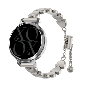 xoxo Wildhearts Garmin Lily 2 Steel Strap 'Hearts' (Starlight)