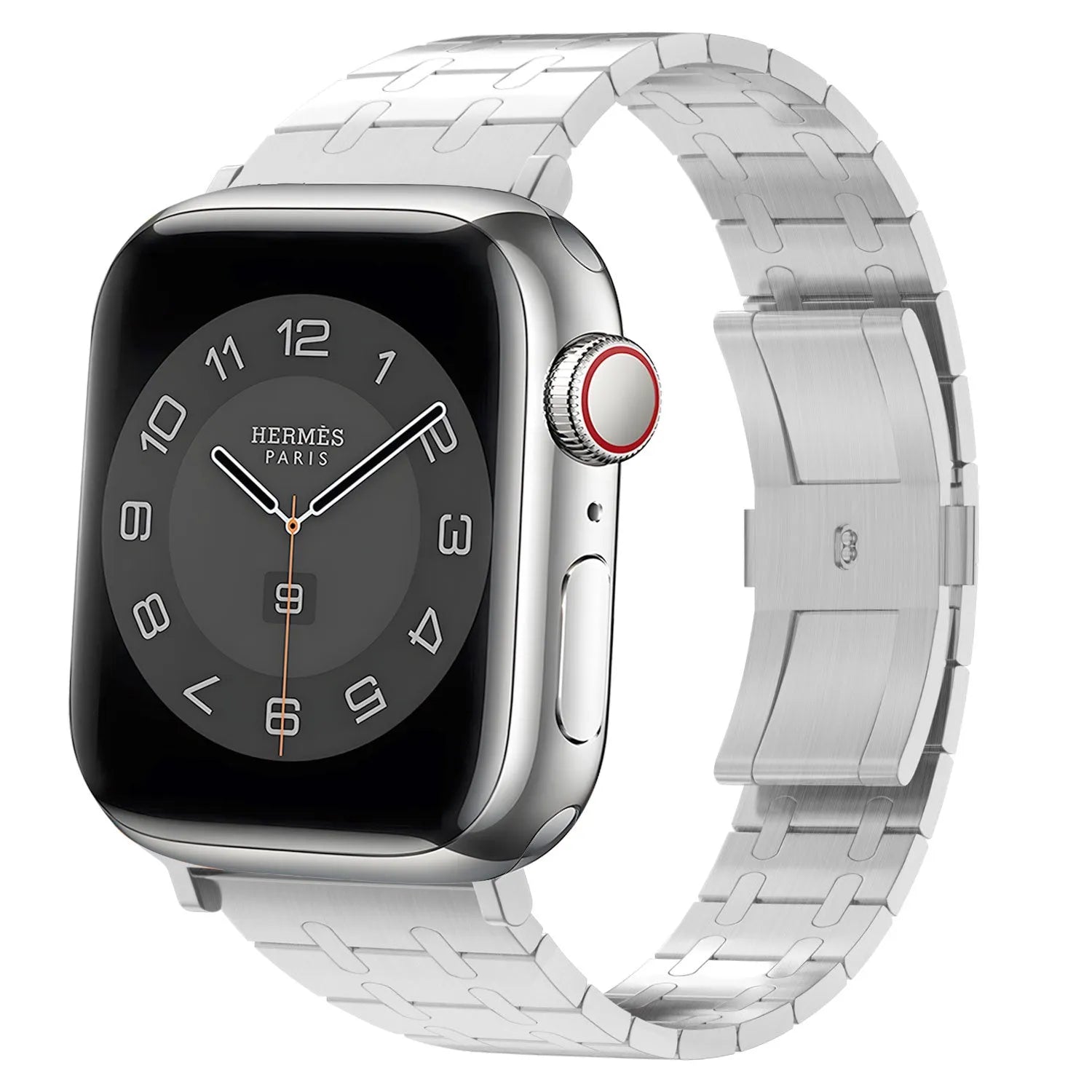 Balr. Apple Watch Edelstahl-Armband (Silber)