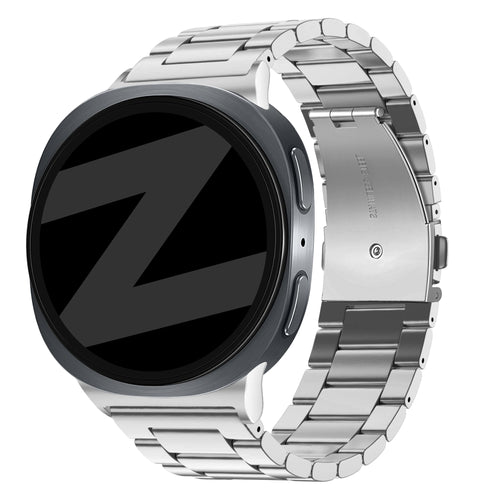 Bandz Samsung Galaxy Watch 8 - 40mm Stahlarmband 'Classic' (Silber)