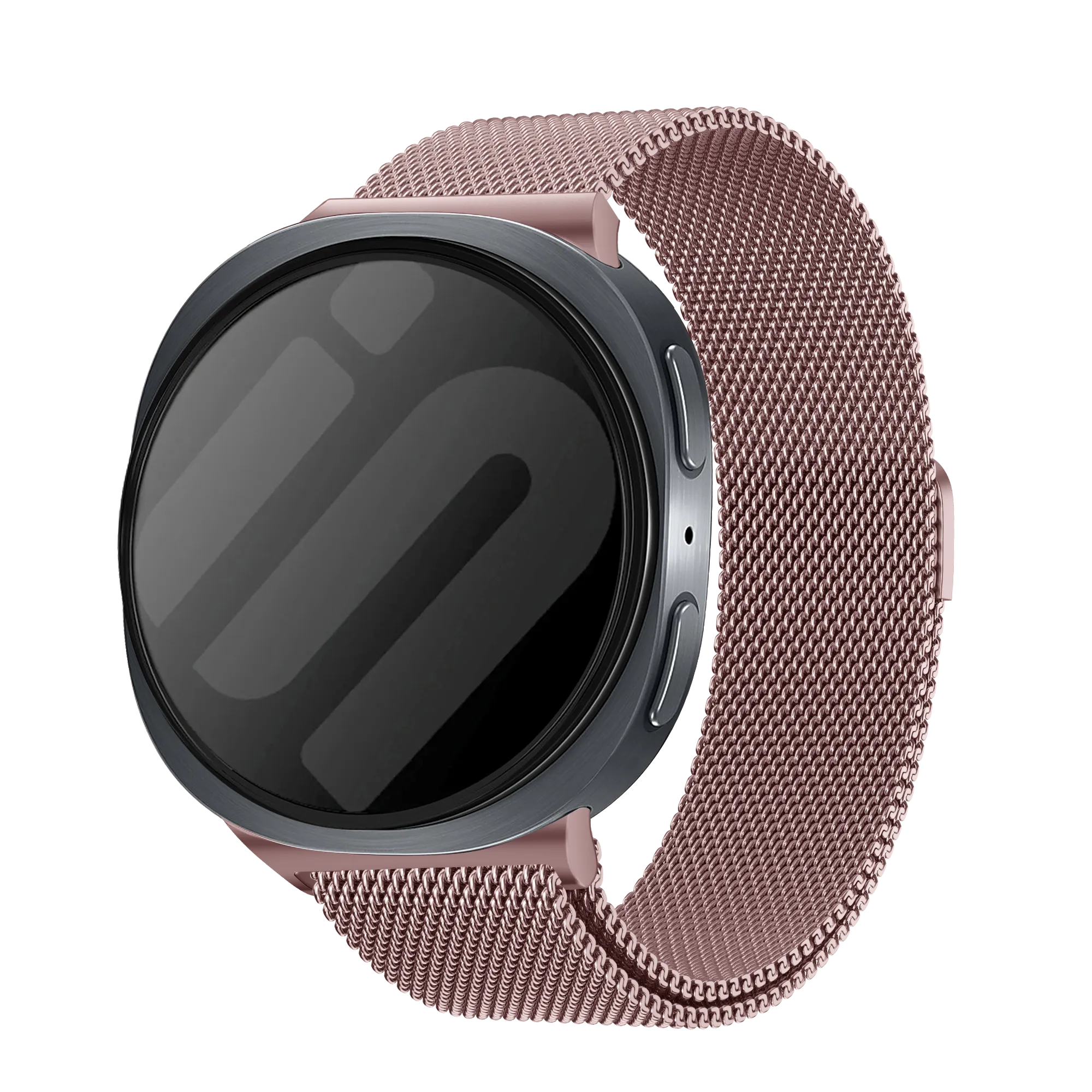 Samsung Galaxy Watch 8 Classic Milanese Armband (Rose Rosa)