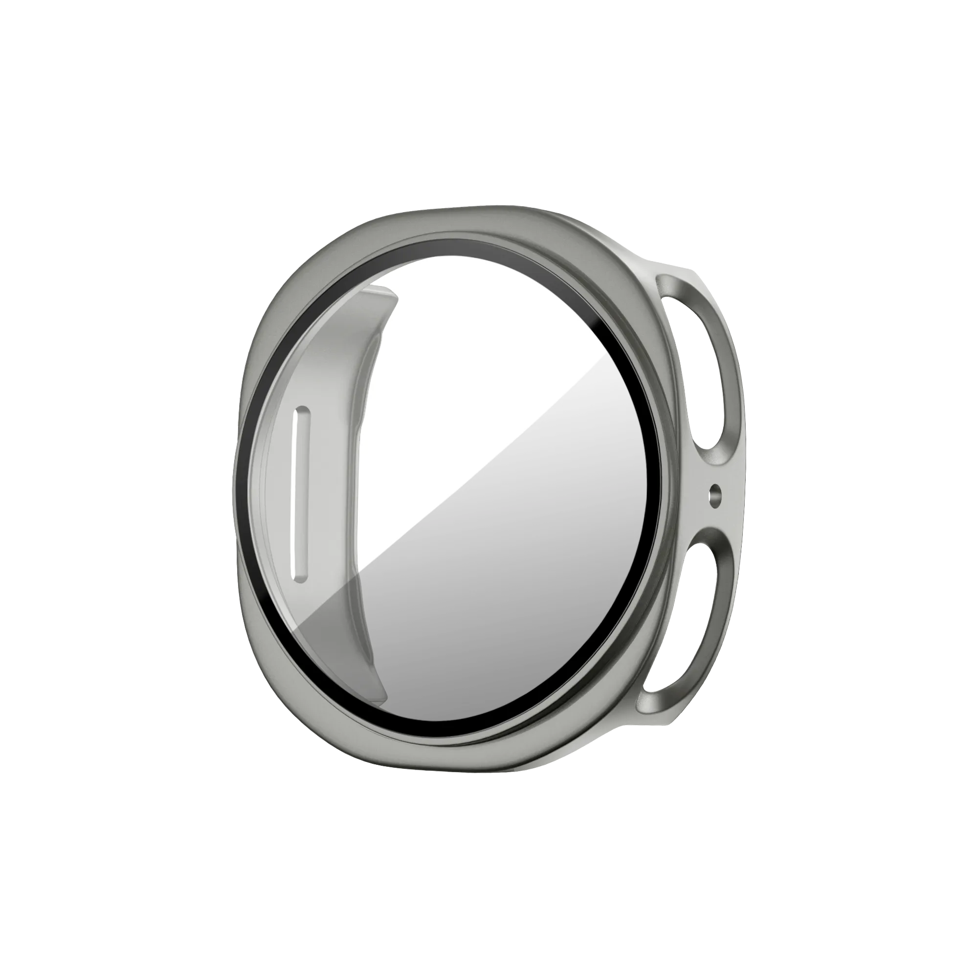 Bandz Samsung Galaxy Watch 8 - 44mm PC Hülle mit Glas (Titan Gold)
