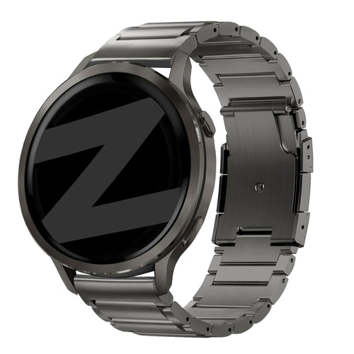 Bandz Garmin D2 Air X15 Titan Gliederarmband (Graphit)