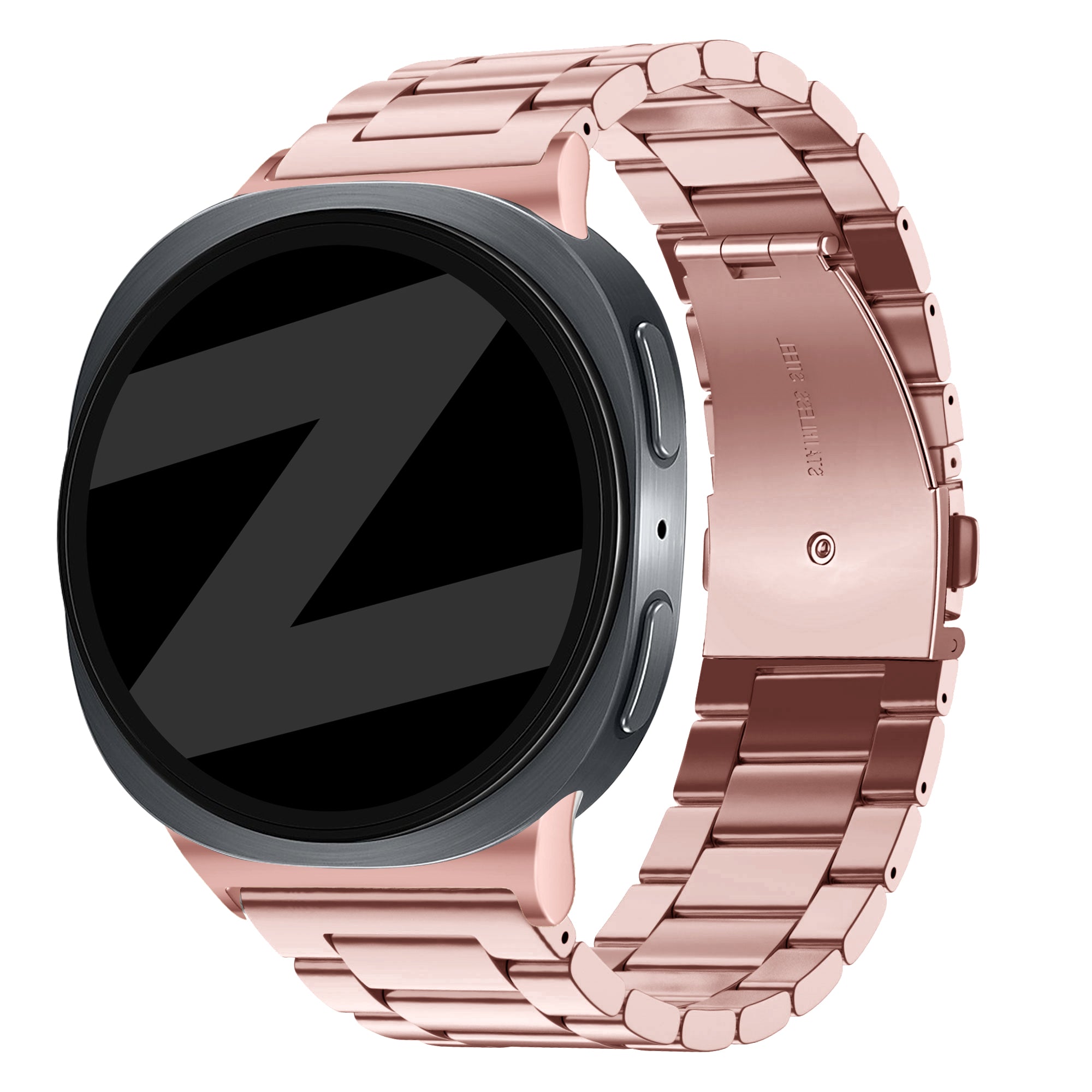 Bandz Samsung Galaxy Watch 8 - 44mm Stahlarmband 'Classic' (Rosa)