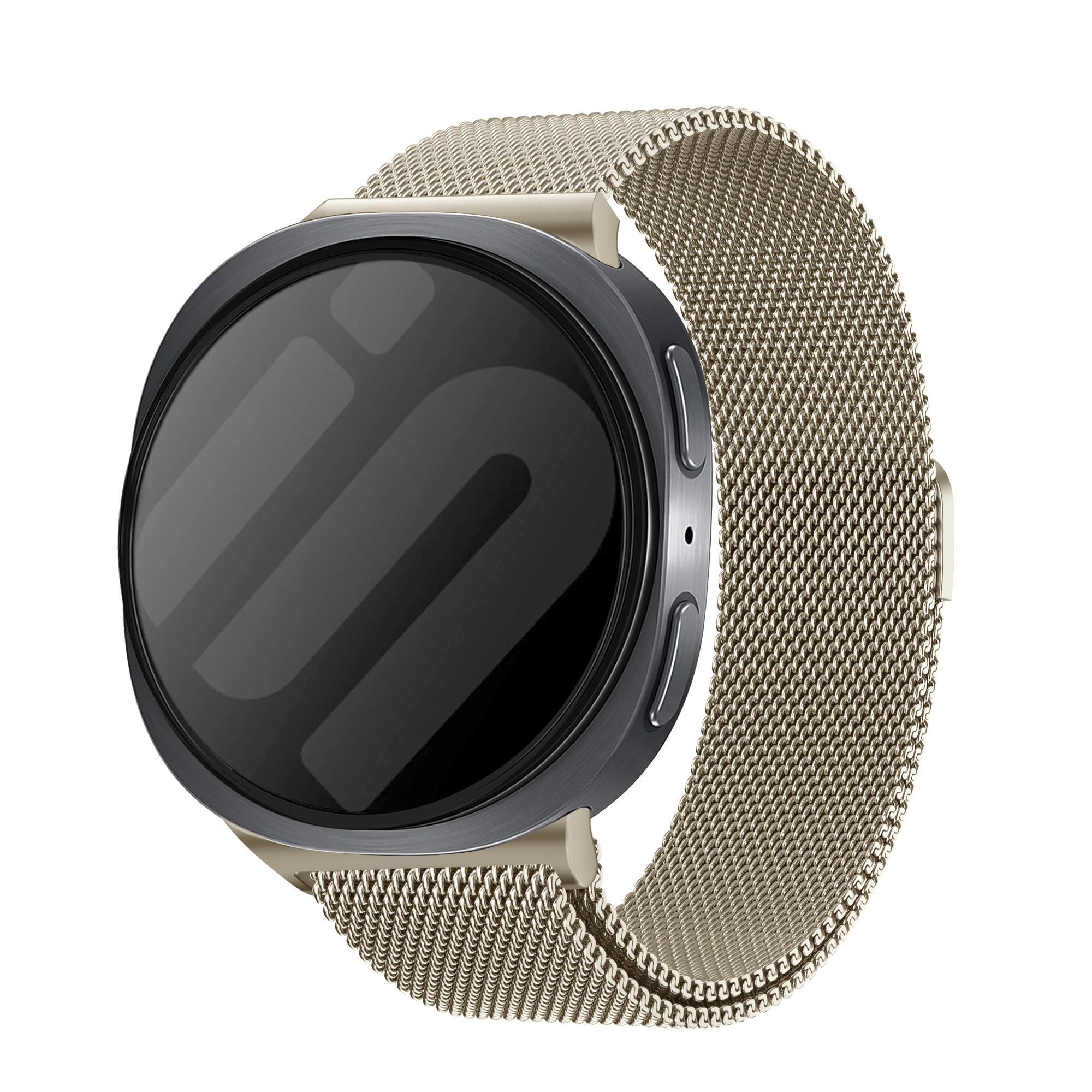 Samsung Galaxy Watch 8 Classic Milanese Strap (Retro Gold)