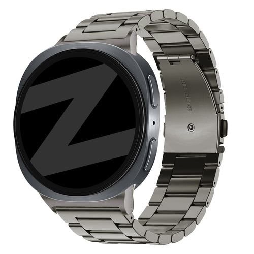 Bandz Samsung Galaxy Watch 8 - 40mm Steel Strap 'Classic' (Graphite)