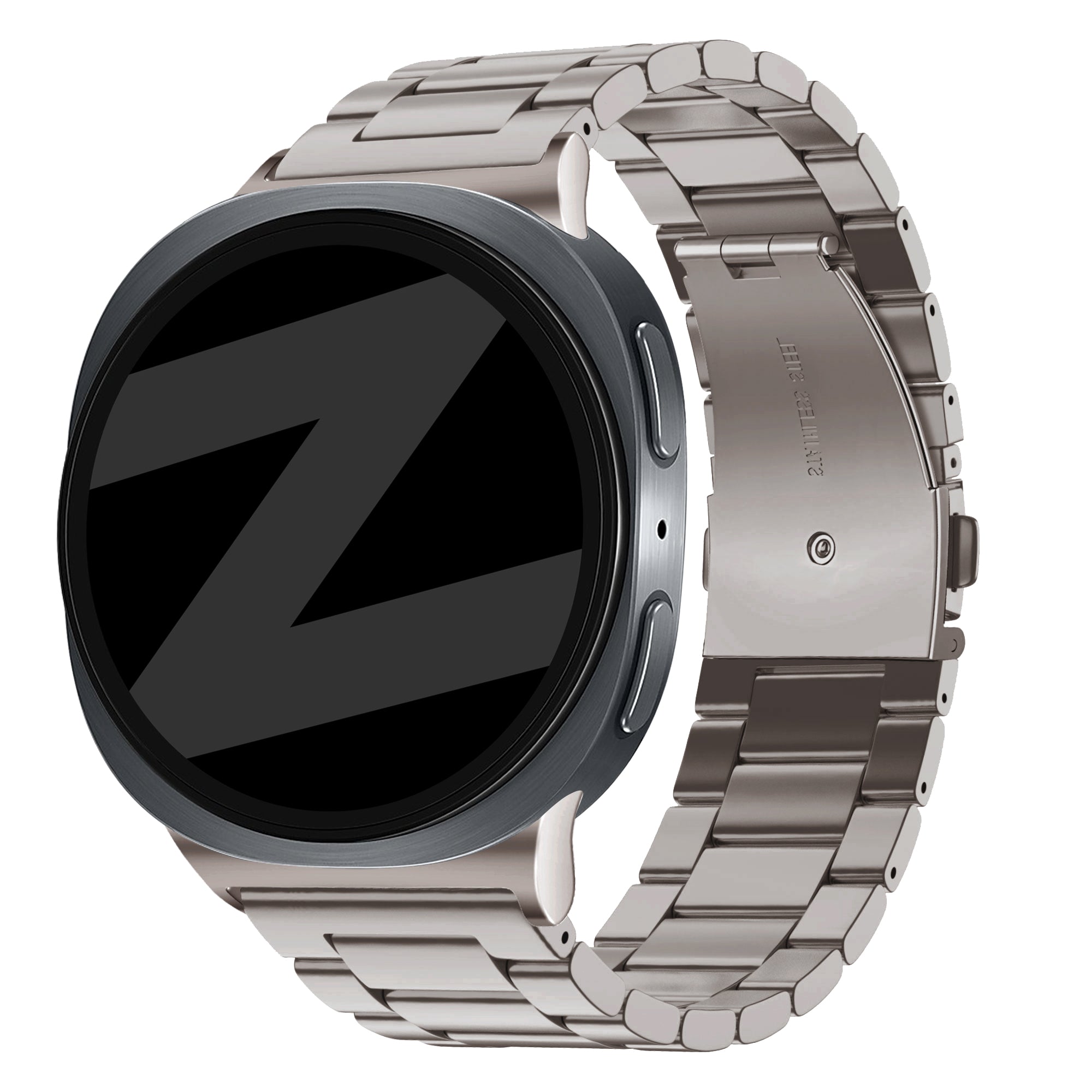 Bandz Samsung Galaxy Watch 8 - 44mm Stahlarmband 'Classic' (Titan)