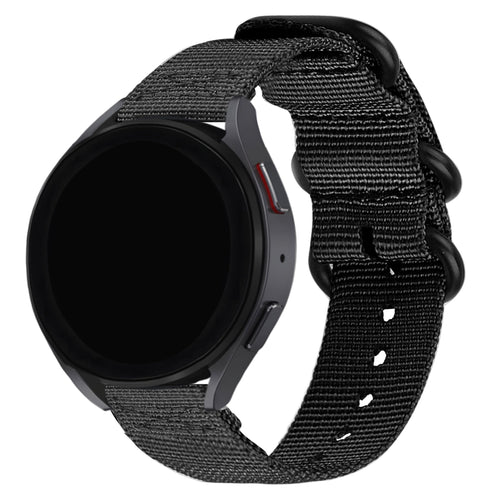 BALR OnePlus Watch Nylon Strap with Buckle (Black)