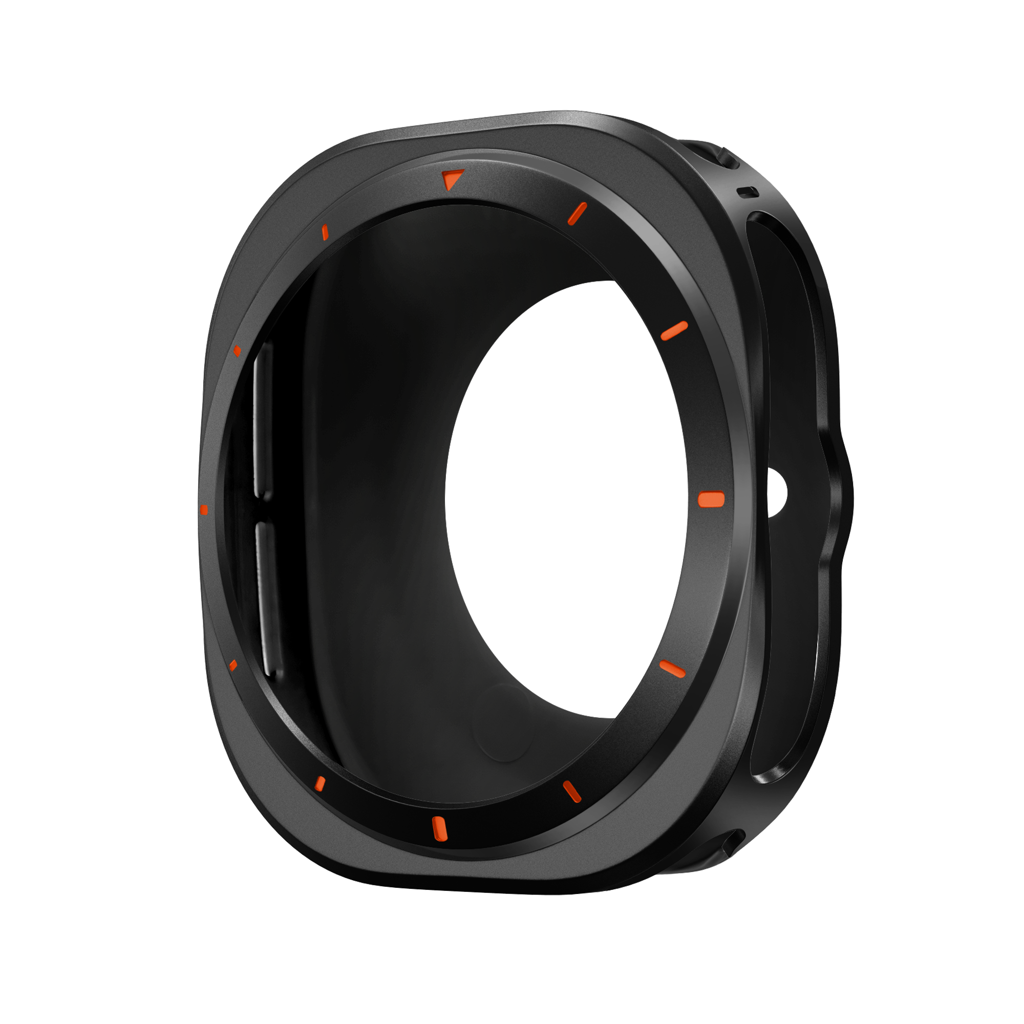 Bandz Samsung Galaxy Watch Ultra Metall Hülle (Schwarz)