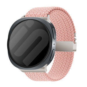 Samsung Galaxy Watch 8 Classic Braided Strap with P-Buckle (Pink)