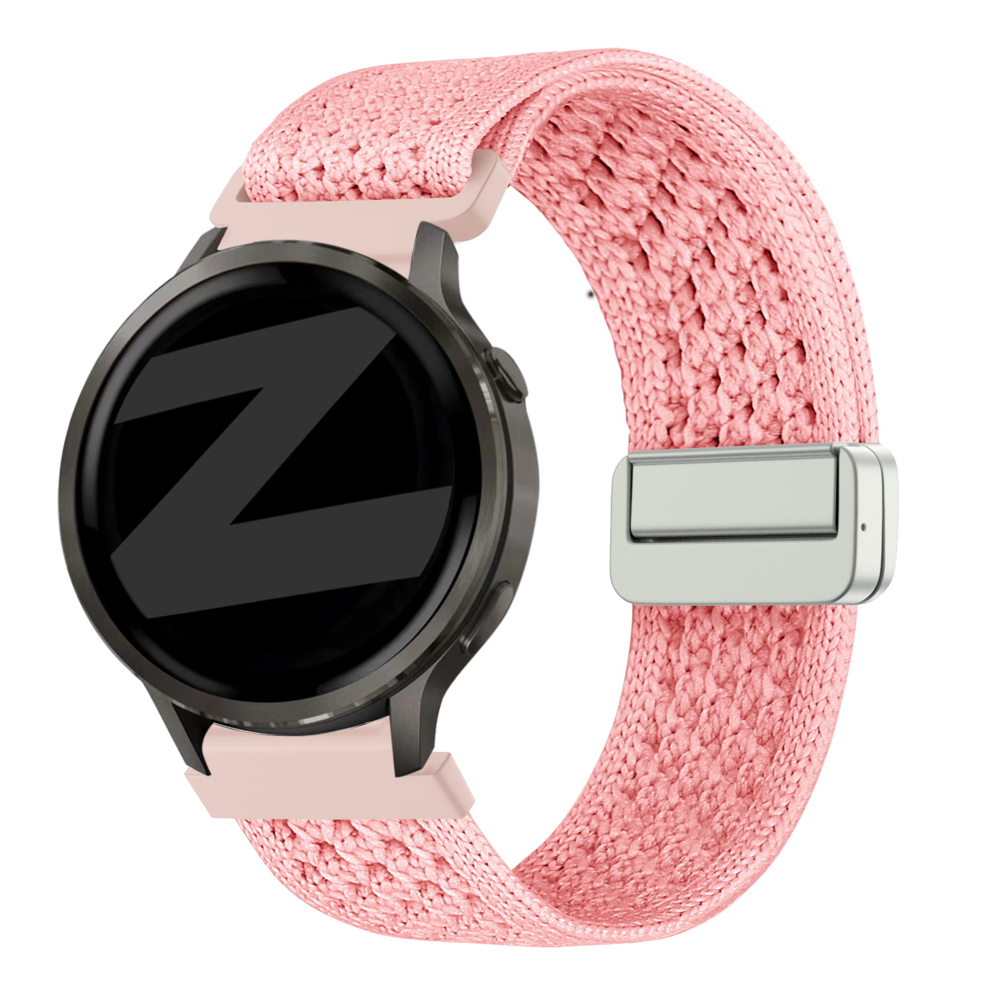 Bandz Garmin Approach J1 Vintage Nylon Strap (Pink)