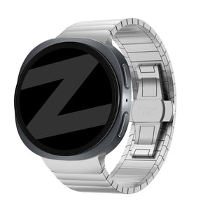 Bandz Samsung Galaxy Watch 8 - 44mm Stahlarmband 'One Bead' (Silber)