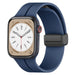 Apple Watch magnetisch D-Schnalle Armband (Dunkelblau)