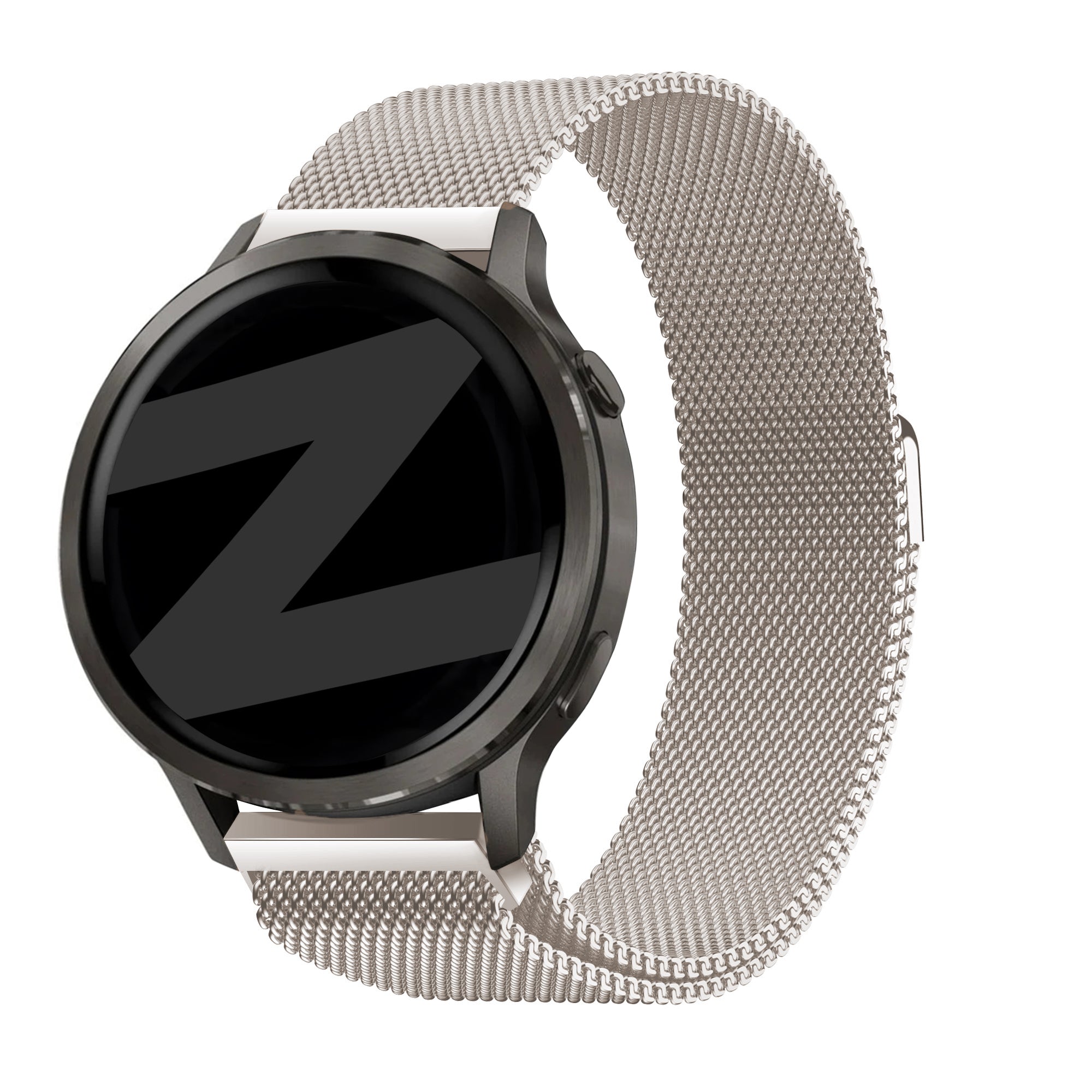 Bandz Garmin Forerunner 255s Milanese Loop Armband (Polarstern)
