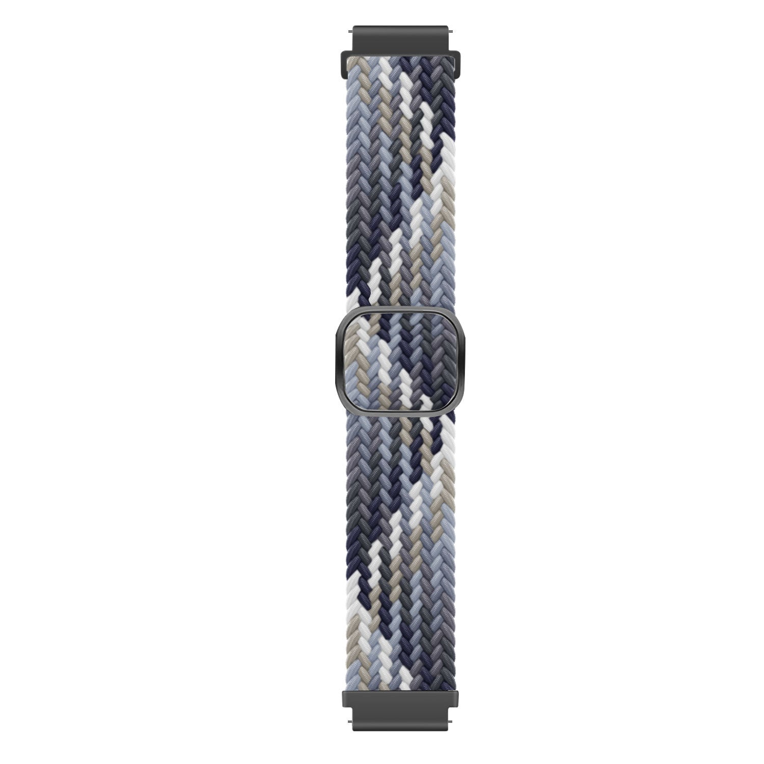 Amazfit Bip 3 (Pro) Verstellbares Geflochtenes Armband (Schwarz/Weiß)