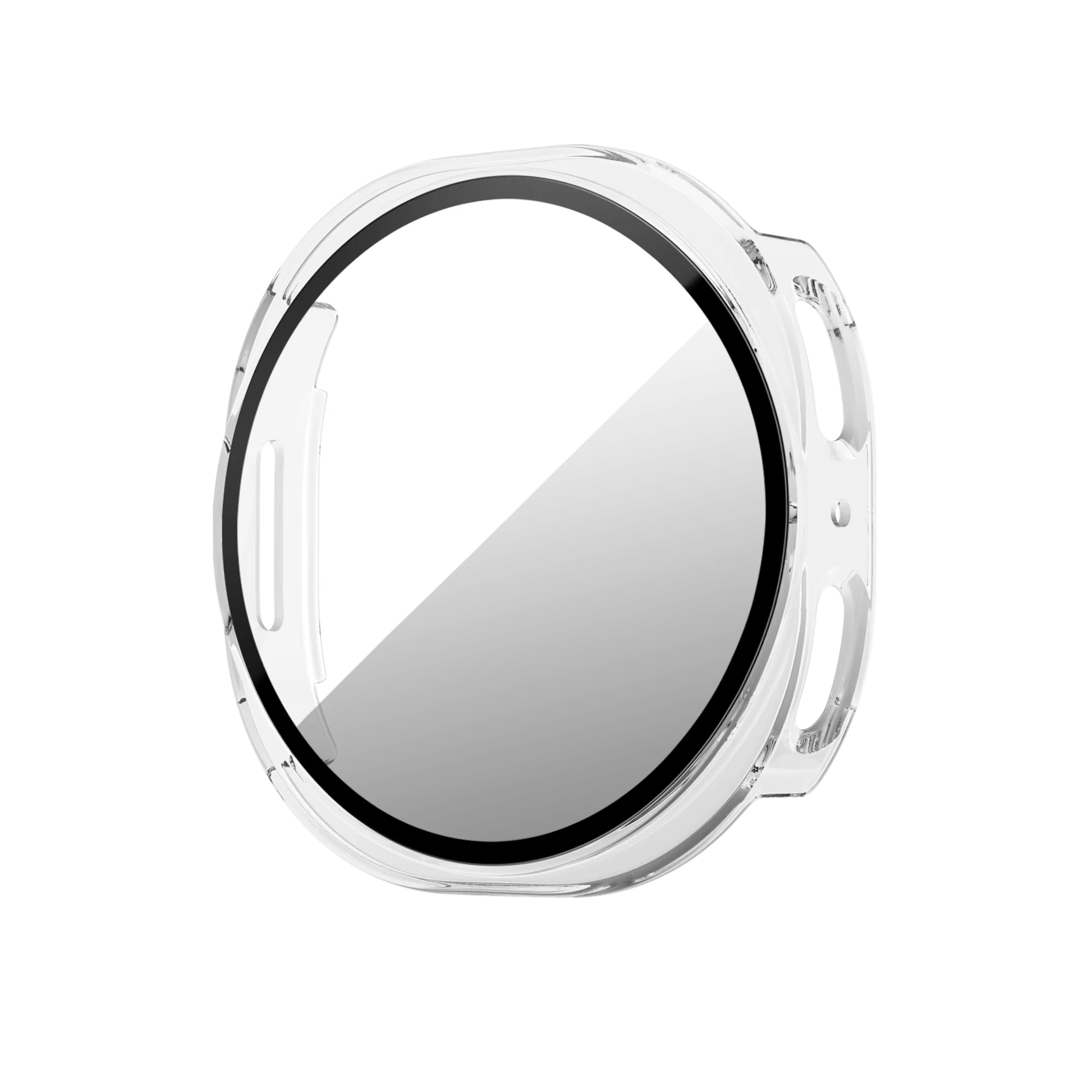 Bandz Samsung Galaxy Watch 8 - 44mm PC Hülle mit Glas (Transparant)