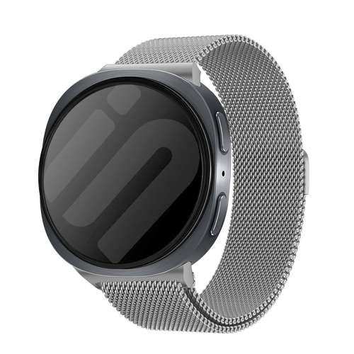Samsung Galaxy Watch 8 Classic Milanese Armband (Silber)