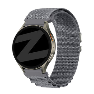 Bandz Huawei Watch GT 3 Pro 46mm Alpine Nylon Strap (Grey)