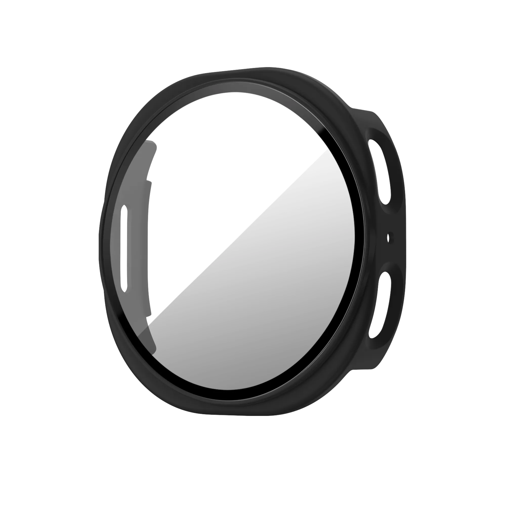 Bandz Samsung Galaxy Watch 8 - 44mm PC Hülle mit Glas (Schwarz)