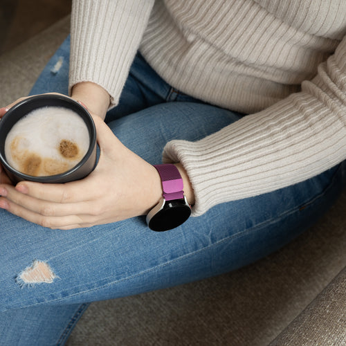 Samsung Galaxy Watch 4 - 40mm Milanese-Armband (Lila)