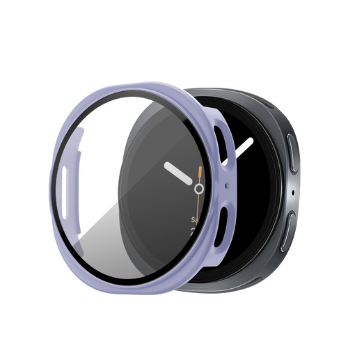 Bandz Samsung Galaxy Watch 8 - 40mm PC Hülle mit Glas (Lila)