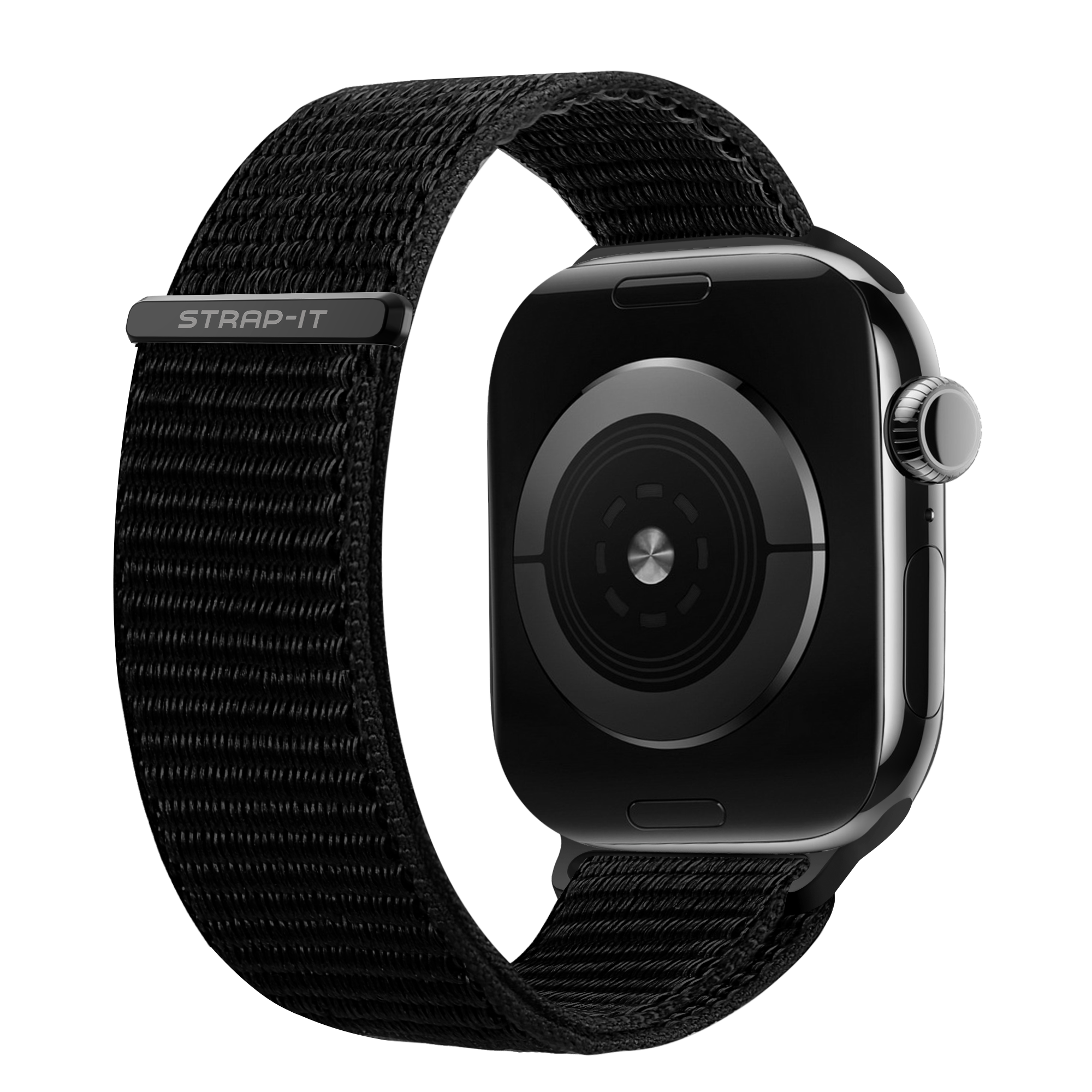 Apple Watch Nylon Loop Armband (Schwarz)