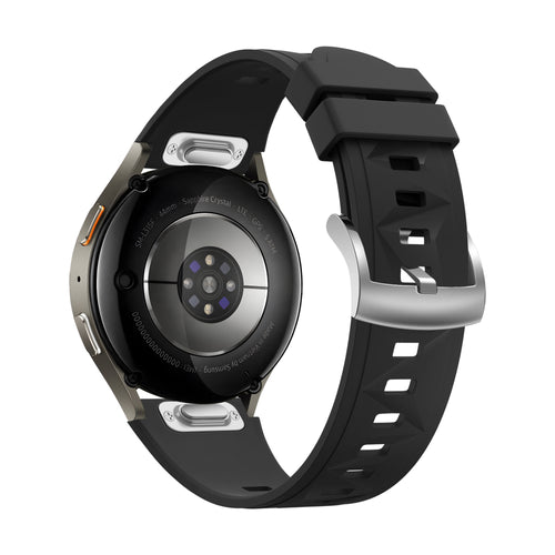 Bandz Huawei Watch GT 5 Pro - 42mm Silikonarmband 'Easy Fit' (Schwarz)
