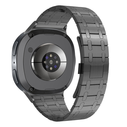 Bandz Samsung Galaxy Watch 8 - 44mm Steel Strap 'Royal' (Black)