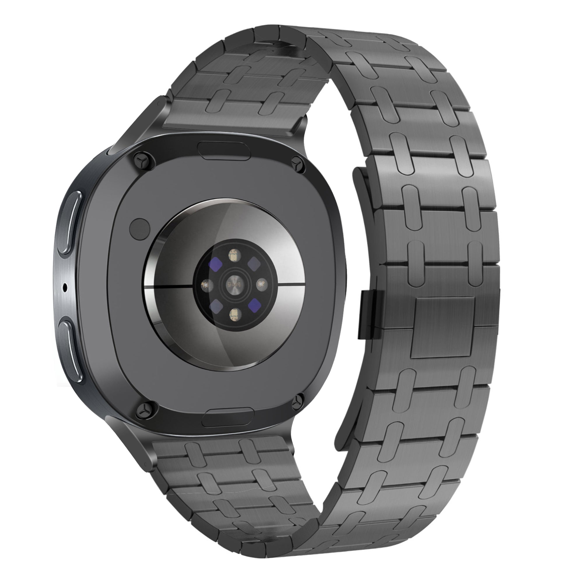 Bandz Samsung Galaxy Watch 8 - 44mm Stahlarmband 'Royal' (Schwarz)