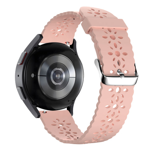 Bandz Coros Pace 2 Patterned Silicone Strap (Pink)