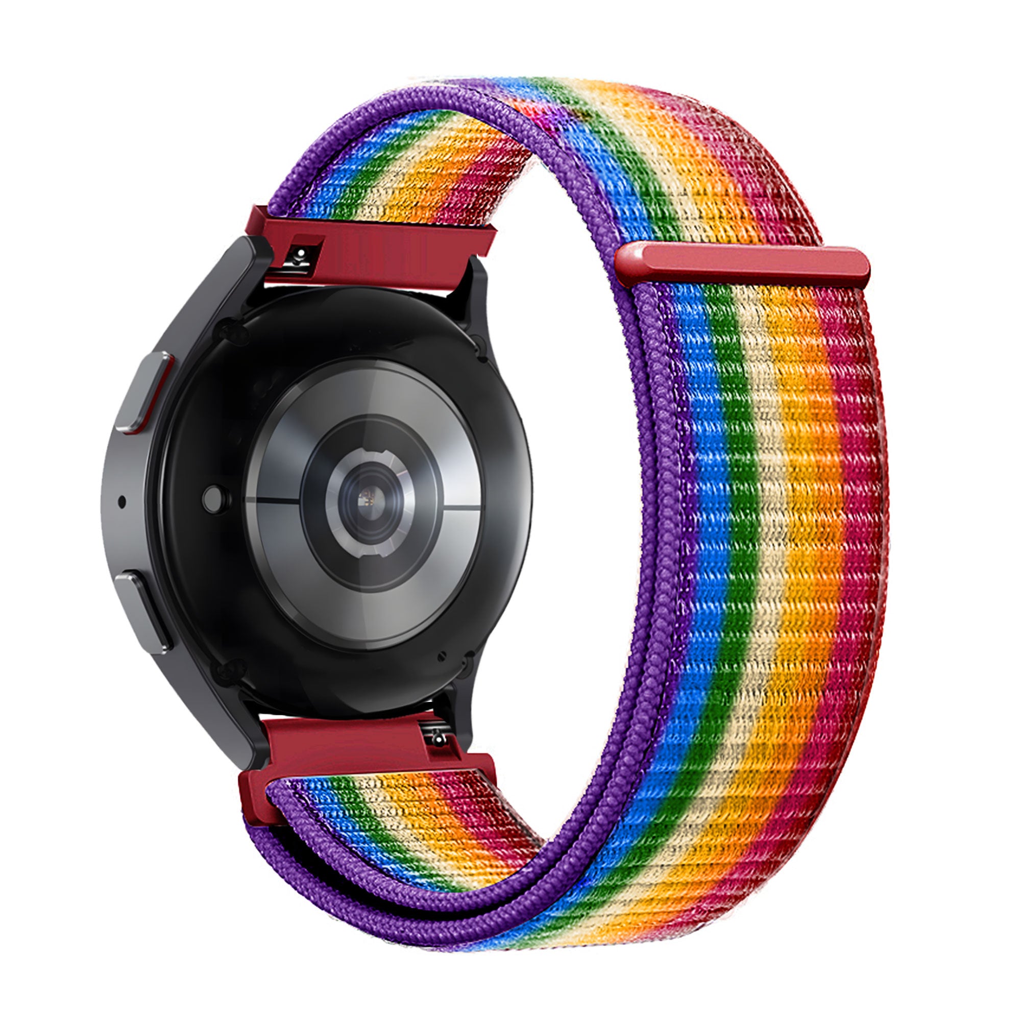 Bandz Garmin Venu Nylon Loop Armband (Regenbogen)