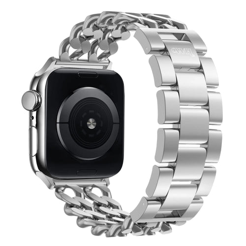 xoxo Wildhearts Apple Watch Stahlarmband - Ketten-Armband (Silver) - 38/40/41/42mm