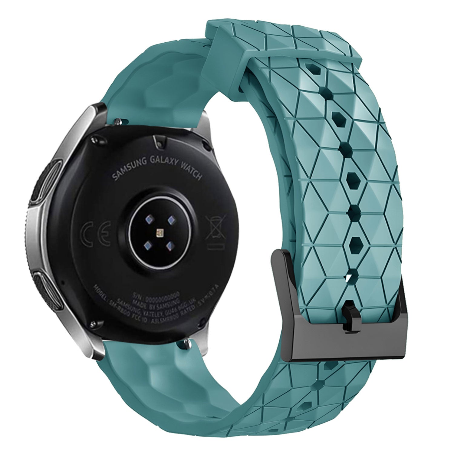 Suunto Vertical 2 Hexa Silikonarmband (GrauBlau)