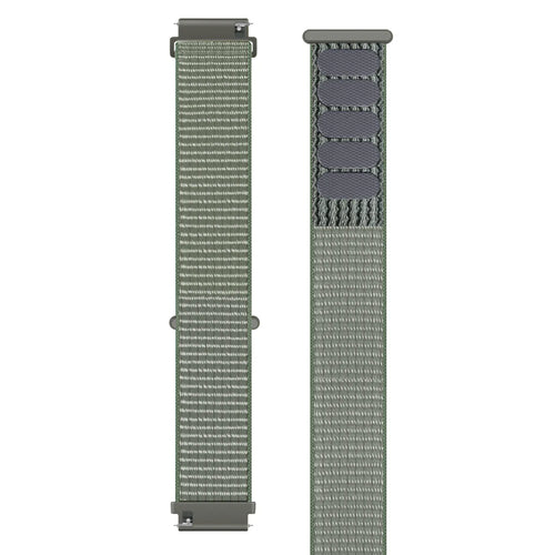OnePlus Watch 3 Nylonarmband (Grau-Grün)