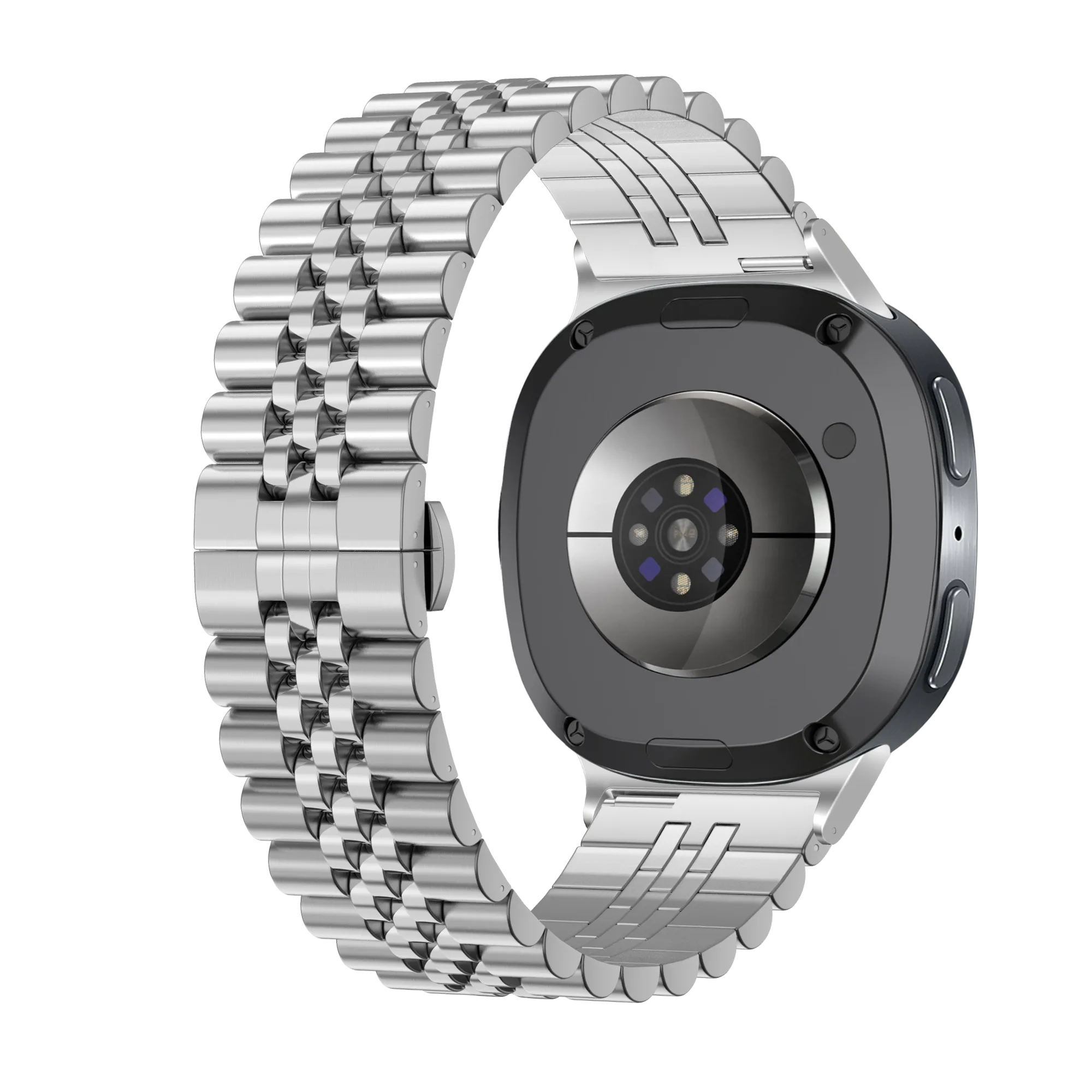 Samsung Galaxy Watch 8 - 44mm Jubilee Stahlarmband (Silber)