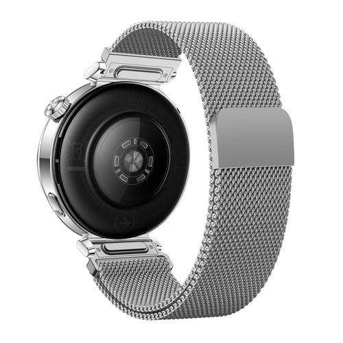 Bandz Huawei Watch GT 6 - 41mm Milanese Strap 'Easy fit' (Silver)