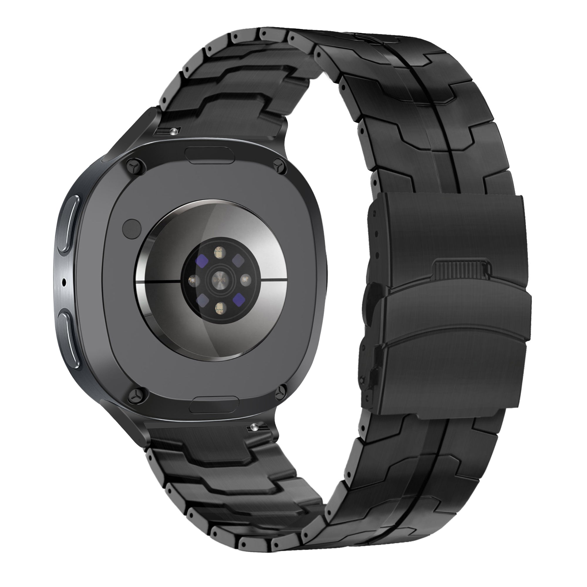 Bandz Samsung Galaxy Watch 8 - 40mm Steel Strap 'Iron' (Black)