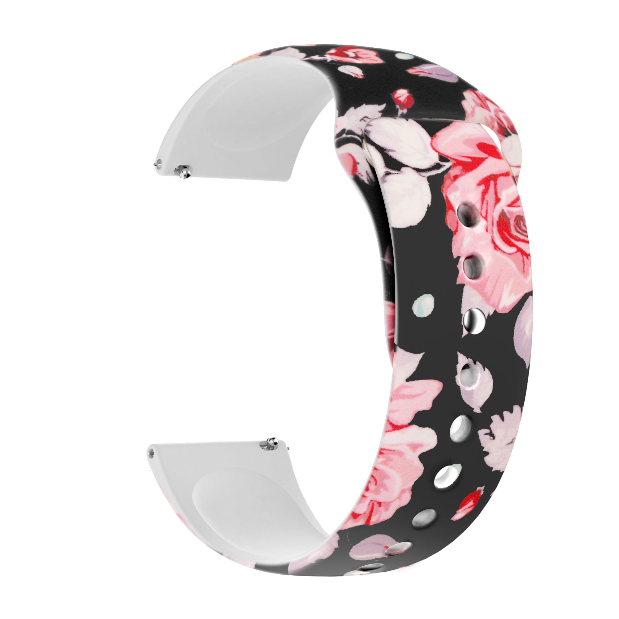 Bandz Amazfit Active 2 Silikonarmband 'Flowers'