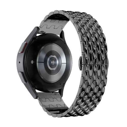 Bandz Actyve Smartwatch 20mm Steel Strap 'Dragon' (Black)