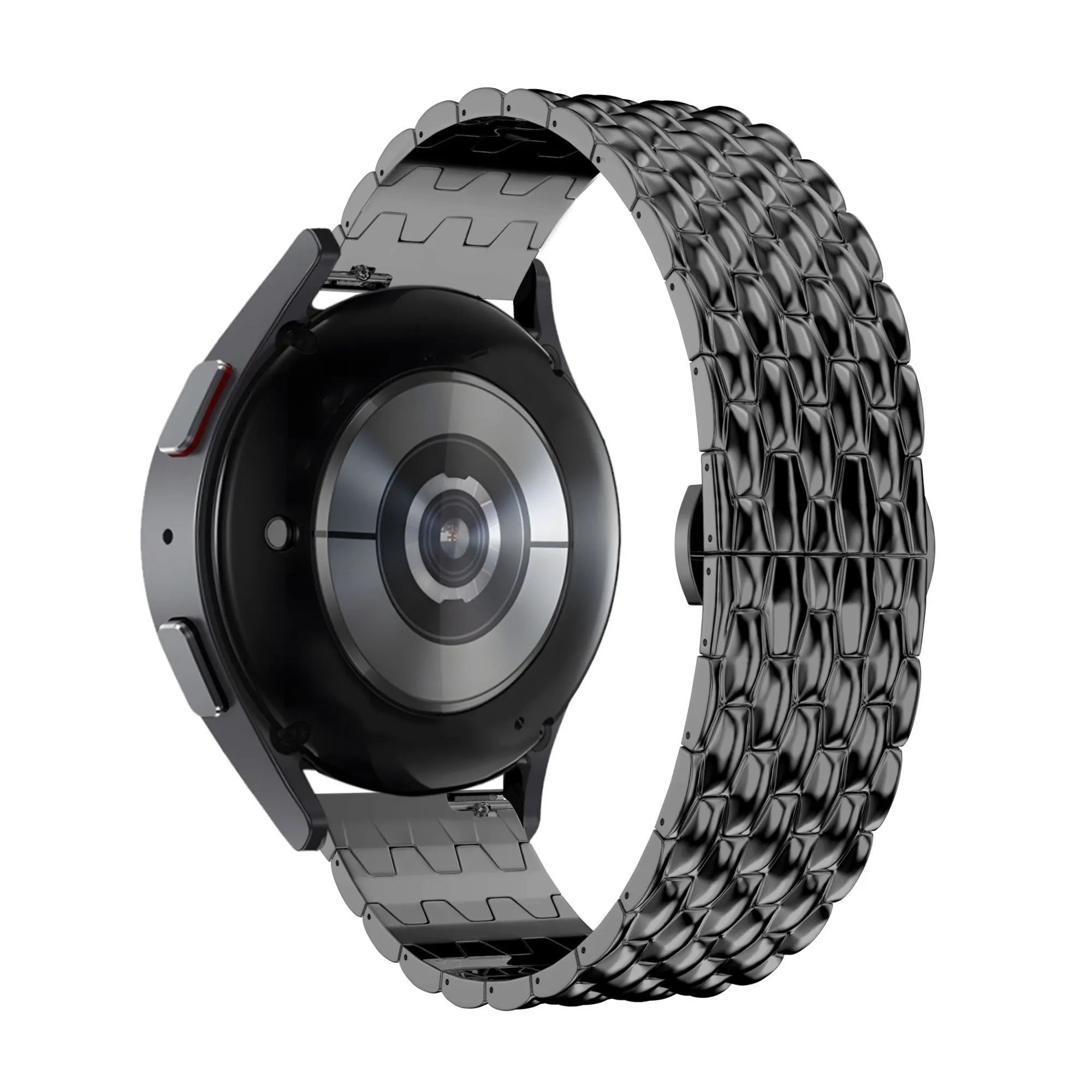 Bandz Oppo Watch X2 Stahlarmband 'Dragon' (Schwarz)