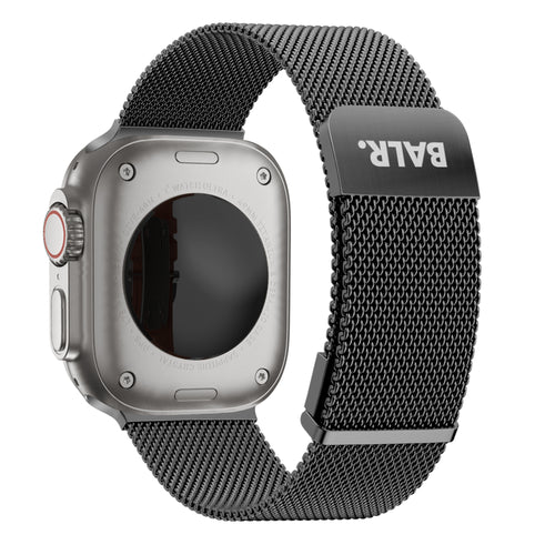 Balr. Apple Watch Milanese-Armband (Schwarz)