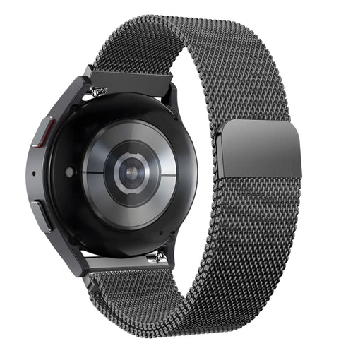 Bandz Oppo Watch X2 Milanese Loop Armband (Schwarz)