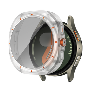 Bandz Samsung Galaxy Watch 7 - 44mm Square PC-Gehäuse mit Glass (Frost)