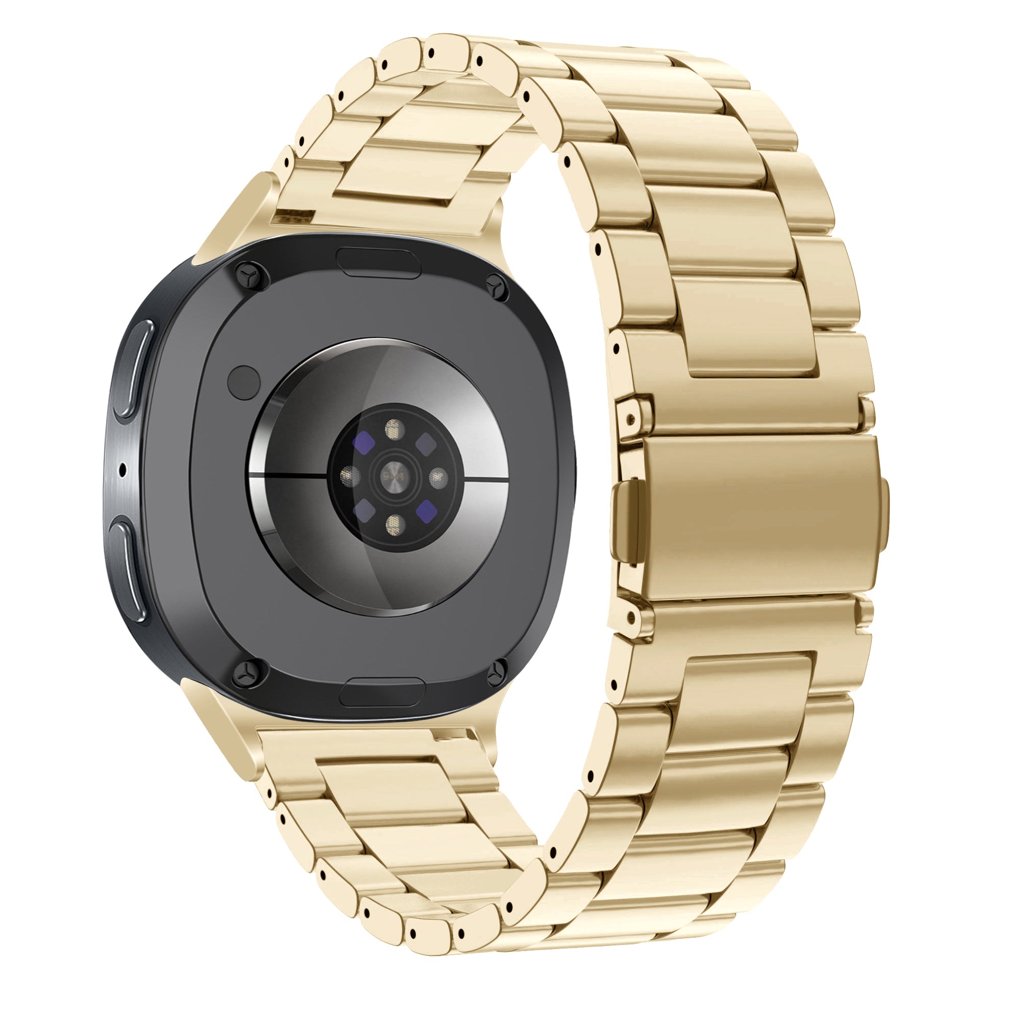 Bandz Samsung Galaxy Watch 8 - 40mm Steel Strap 'Classic' (Retro Gold)