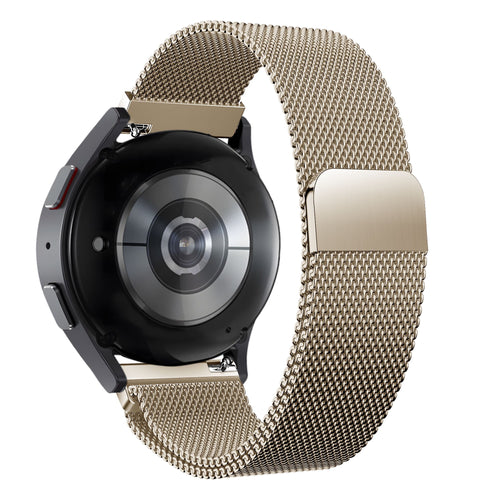 Bandz Garmin Approach S50 Milanese Loop Strap (Champagne Gold)